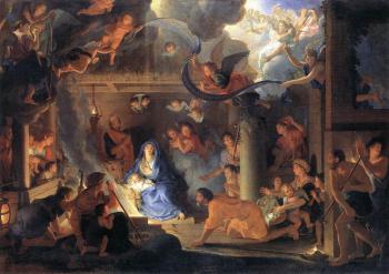 夏爾 勒 佈倫 Adoration of the Shepherds